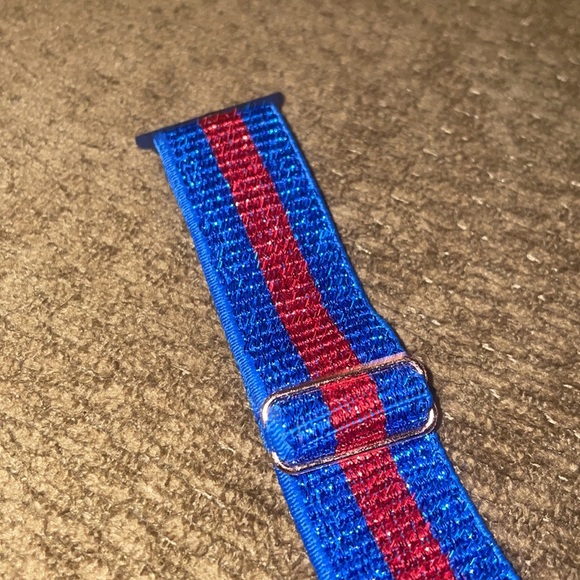 New Apple Watch band sparkle stripe adjustable removable strap - Picture 7 of 11